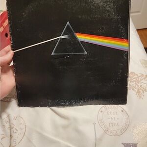 PINK FLOYD DARK SIDE OF THE MOON vinyl album 1973 VTG